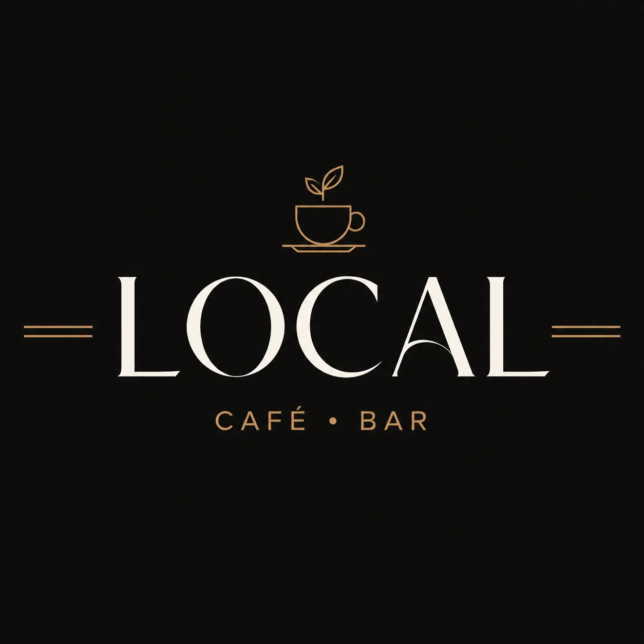 Logo de Local cafetería