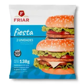 Hamburguesa Fiesta solo carne (310)