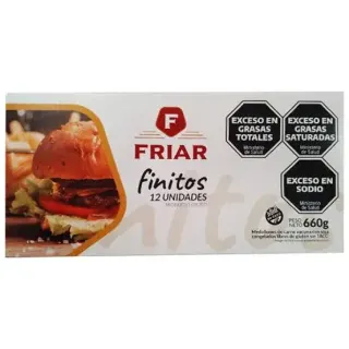 Medallones Finitas por 12 carne y soja (346)