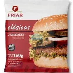 Hamburguesa clásica sólo carne (4309)