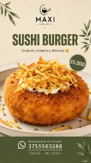 SUSHIBURGER PESCADO CRISPY