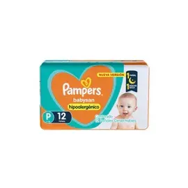 Pañal Pampers Babysan Talle P x12