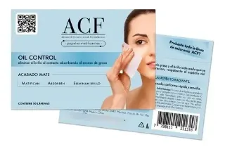 ACF Oil Control Papel Matificante x50u