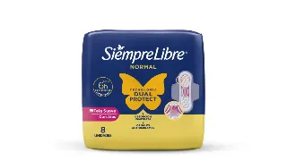 TOALLITA SIEMPRE LIBRE NORMAL CON ALAS X 8