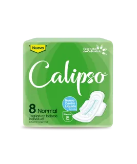 TOALLITA CALIPSO NORMAL CON ALAS x8