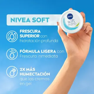 Nivea Soft Hidratante x100gr