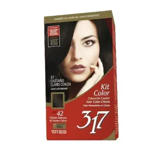 Kit Color 317 Castaño Claro Ceniza N5.1