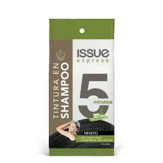 Issue Expres Tintura en Shampoo Negro N1