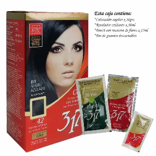 Kit Color 317 Negro Azulado N0.11