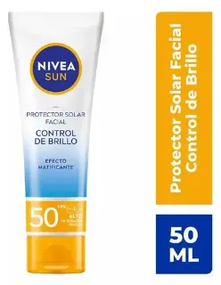 Nivea Sun Facial F50 Control Brillo
