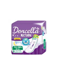 TOALLITA DONCELLA NOCTURNA CON ALAS X 8