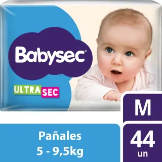 Pañal Babysec Talle M x44