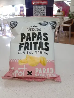 Papas Fritas Gauchitas con Sal Marina x 80 gr