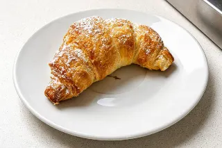 Medialuna de crema
