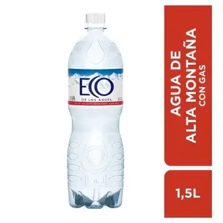 Agua de los Andes con Gas