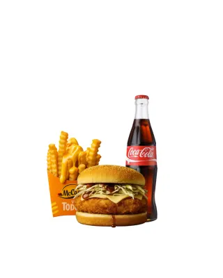 Combo katsu burger