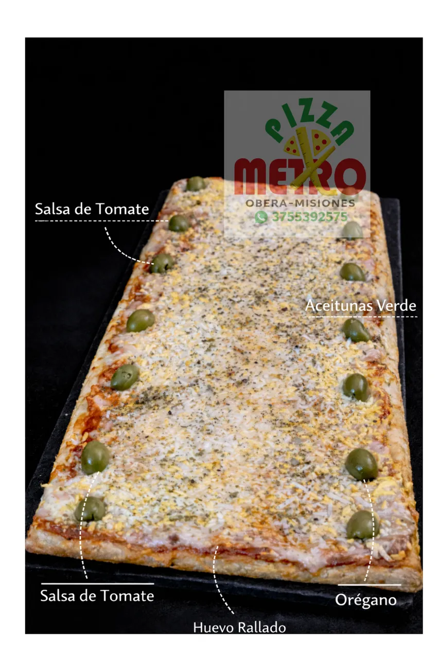 1/2 Mozzarella c/Huevo(12 porciones)