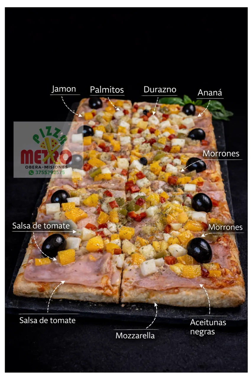 1/4 Tropical(6 porciones)