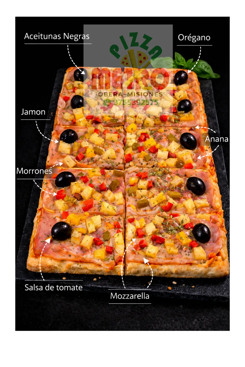 1/4 Anana(6 porciones)