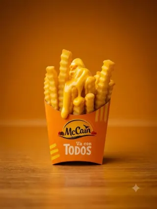 Papas Cono Simple